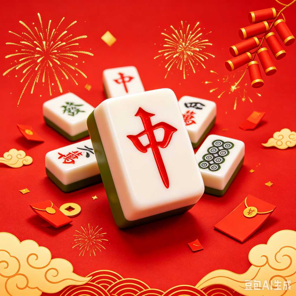 transparent mini mahjong set