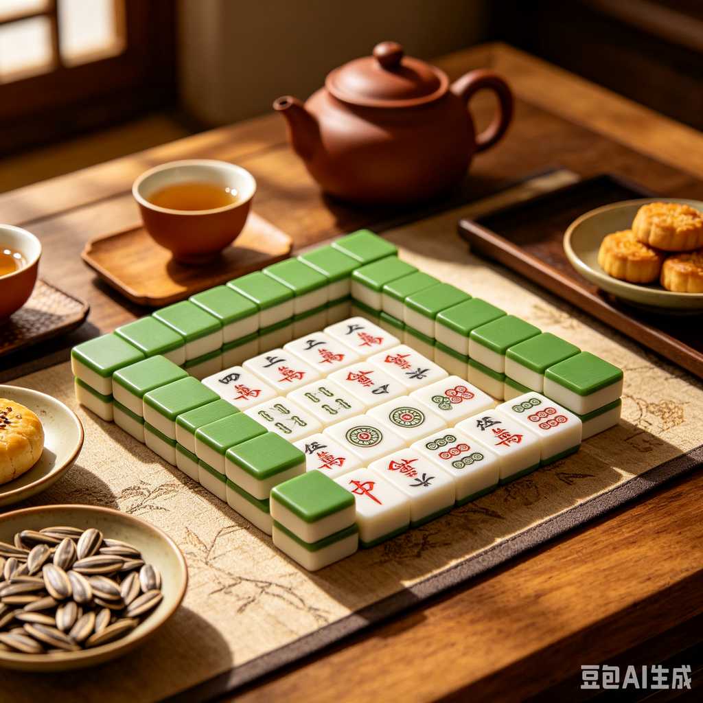 holiday themed mahjong tiles