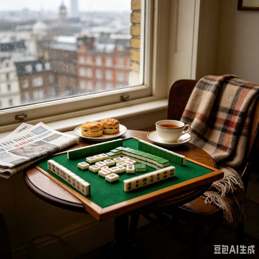 portable luxury mahjong set